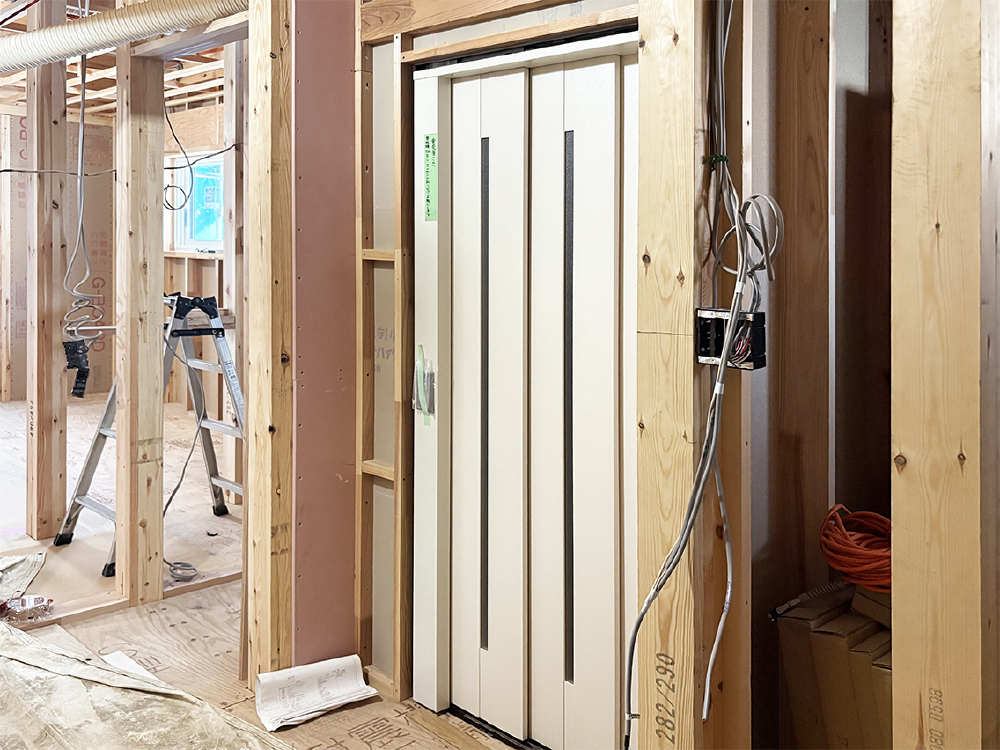 エレベーター設置工事