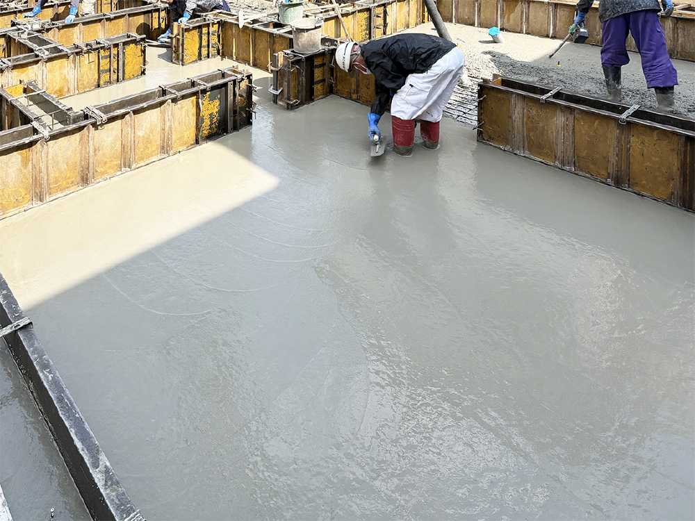 コンクリート打設