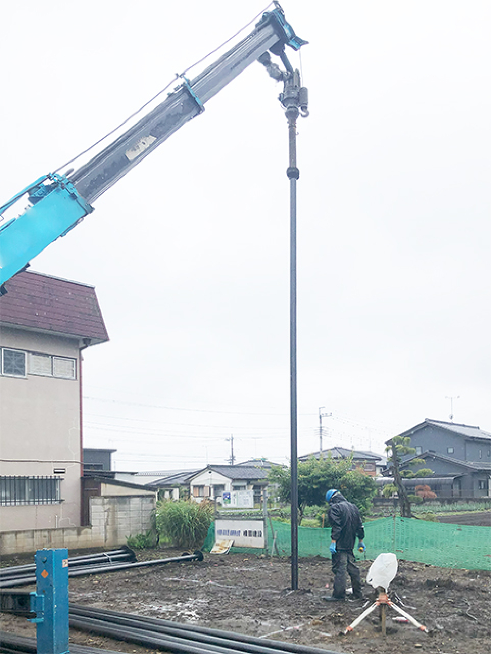 地盤補強工事