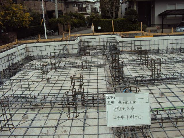 配筋検査がありました