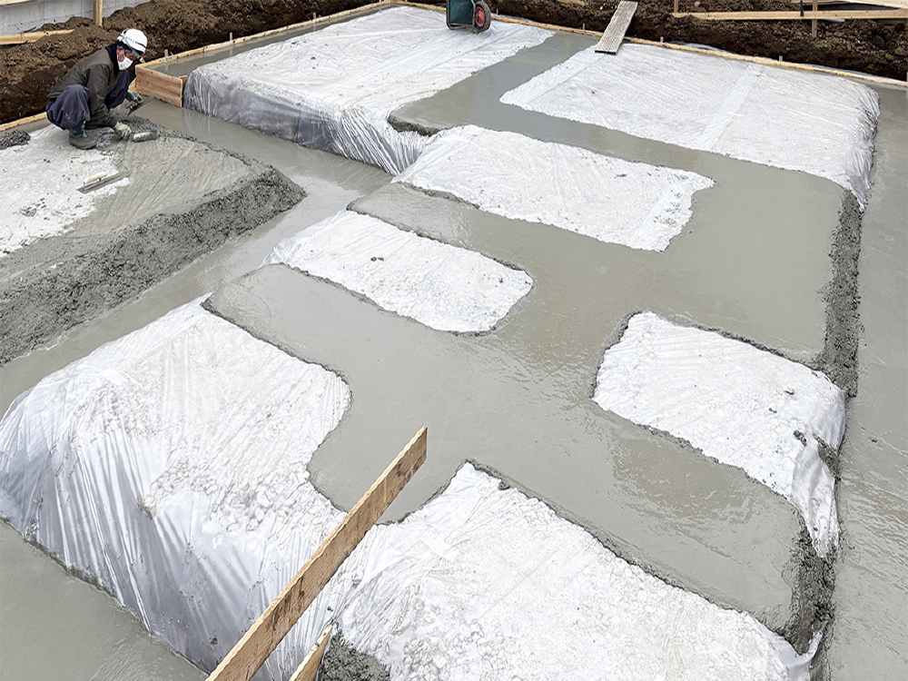 基礎工事（捨てコンクリート）
