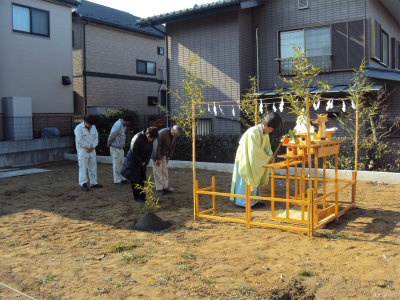 地鎮祭を行いました